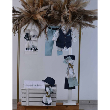 Σετ βάπτισης παγκάκι με άγκυρα ΣΕΤ ΒΑΠΤΙΣΗΣ ΑΓΟΡΙ